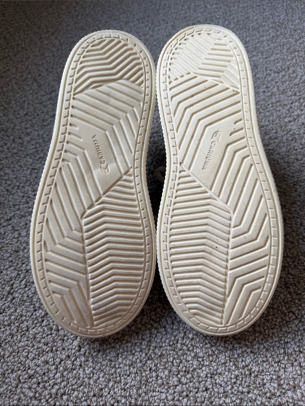 Cariuma Ibi Low Stone Knit Sneaker Grey Unisex Mens 8 Womens 9.5 - Picture 4 of 9